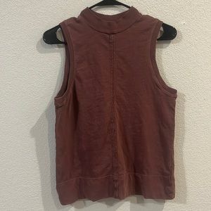 Anthropologie Brown Tank Top Small